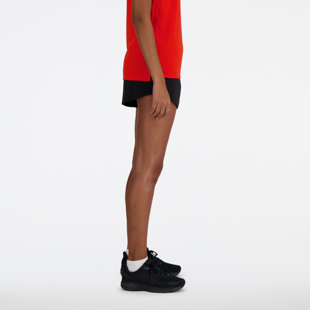 SHORTS MUJER RUNNING NEW BALANCE NEGRO - 3