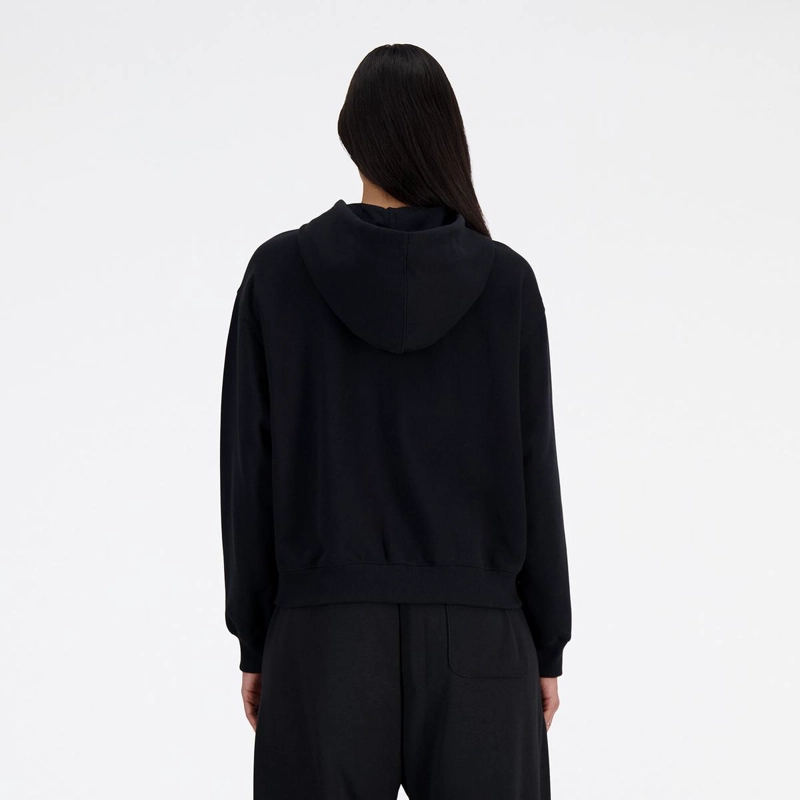 POLERON MUJER NEW BALANCE NEGRO - 2