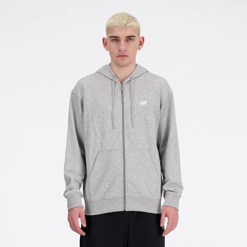 POLERON LIFESTYLE HOMBRE NEW BALANCE SPORT ESSENTIALS GRIS - 1