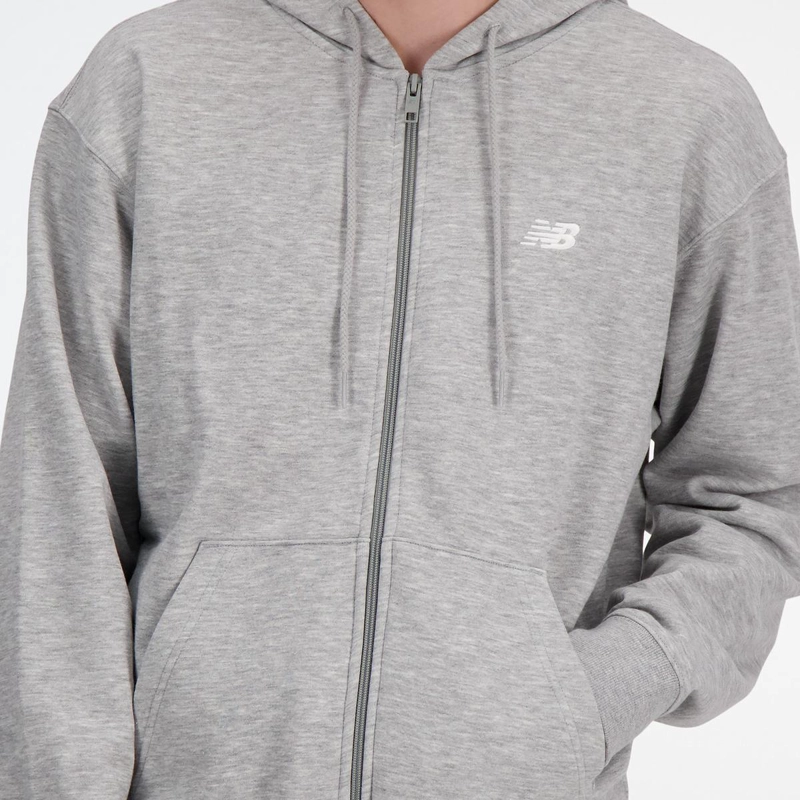 POLERON LIFESTYLE HOMBRE NEW BALANCE SPORT ESSENTIALS GRIS - 4
