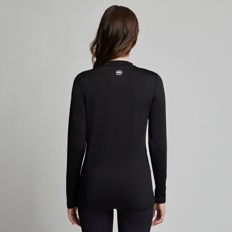 PRIMERA CAPA OUTDOOR MUJER LA TOURNEE GRUESA NEGRO - 2