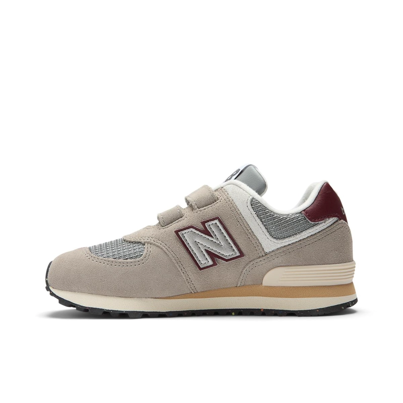 ZAPATILLAS URBANAS NIÑOS NEW BALANCE 574 BEIGE - 2