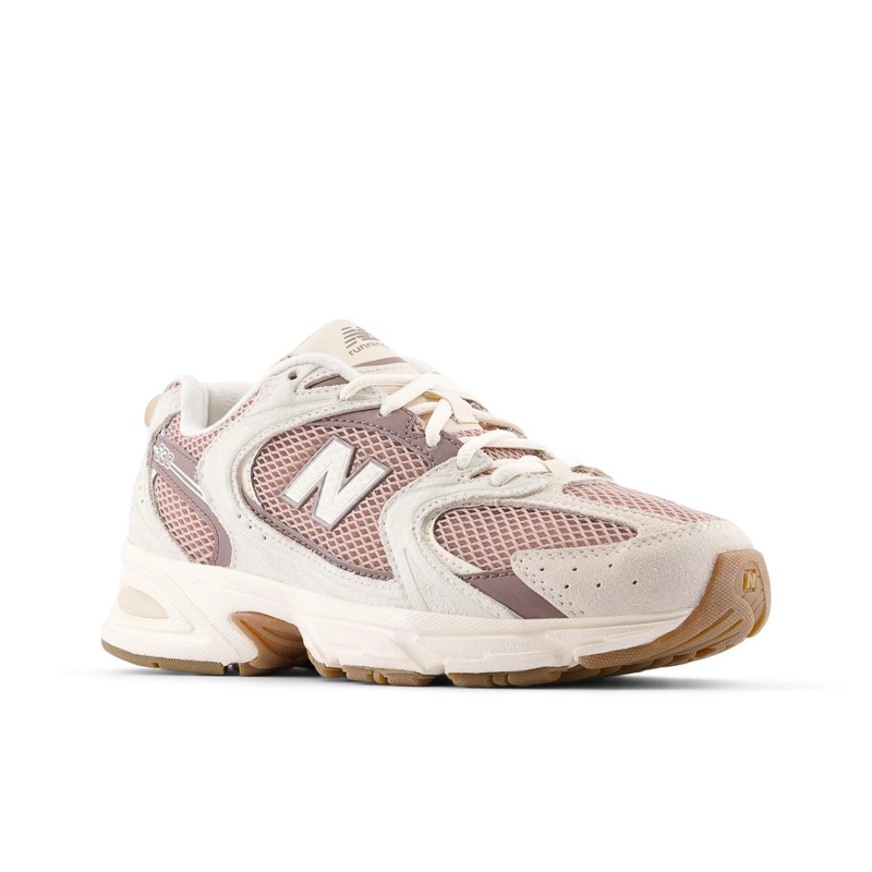 ZAPATILLAS URBANAS UNISEX NEW BALANCE 530 BLANCO/ROSADO - 4