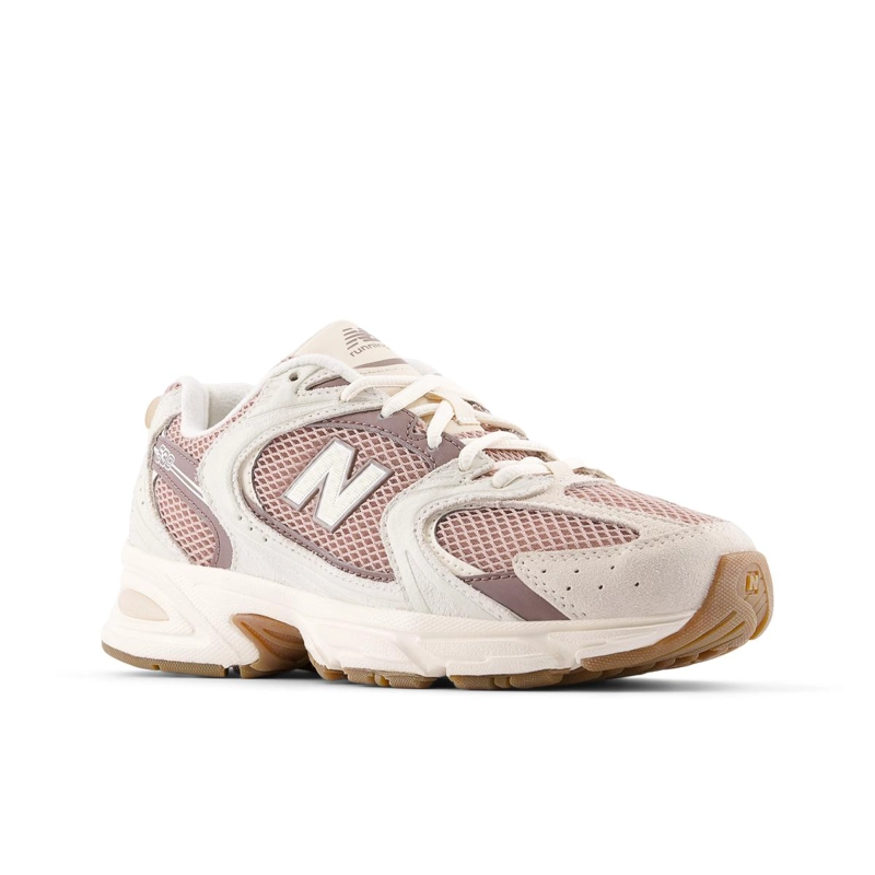 ZAPATILLAS URBANAS UNISEX NEW BALANCE 530 BLANCO/ROSADO - 4