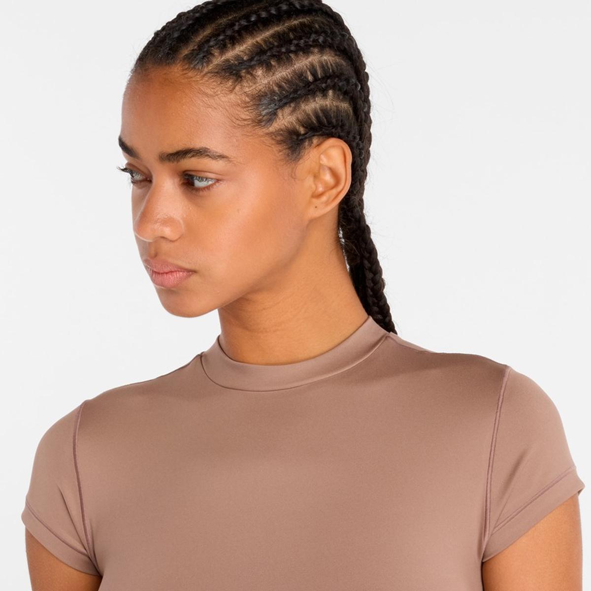 POLERA ENTRENAMIENTO MUJER NEW BALANCE NB DEFINE FITTED CAFE - 6