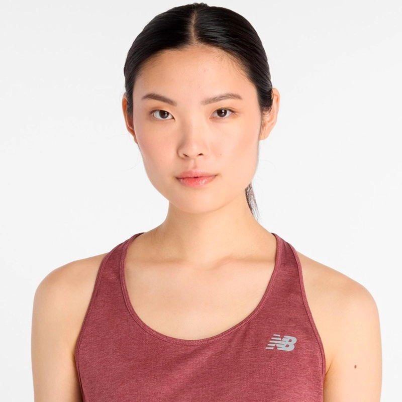 POLERA SIN MANGAS RUNNING MUJER NEW BALANCE BURDEO - 5