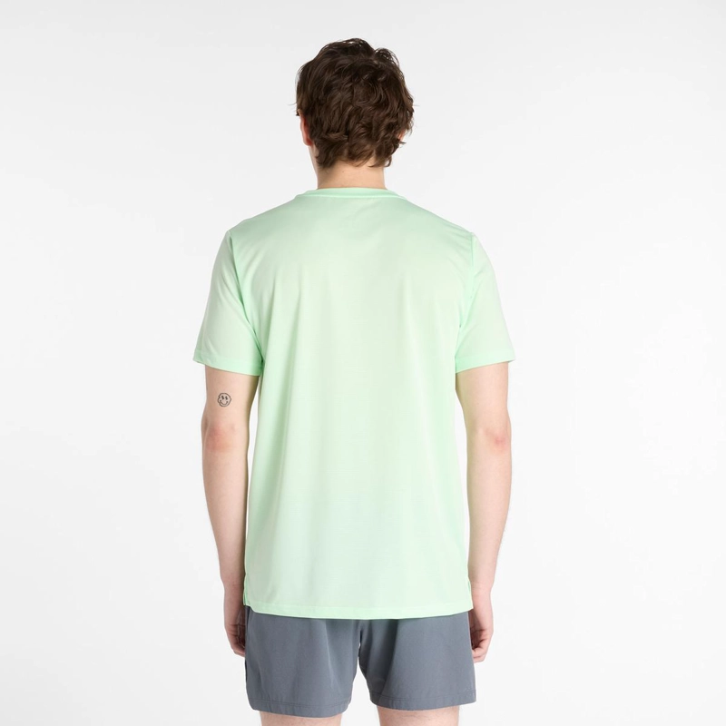 POLERA RUNNING HOMBRE NEW BALANCE SPORT ESSENTIALS VERDE - 2