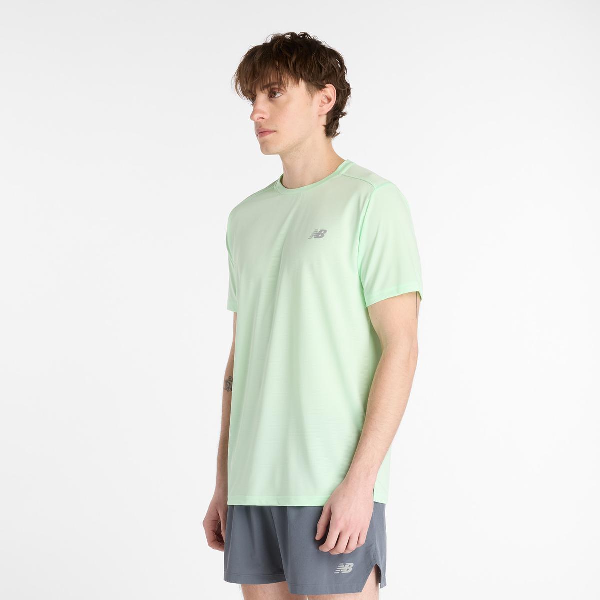 POLERA RUNNING HOMBRE NEW BALANCE SPORT ESSENTIALS VERDE - 3