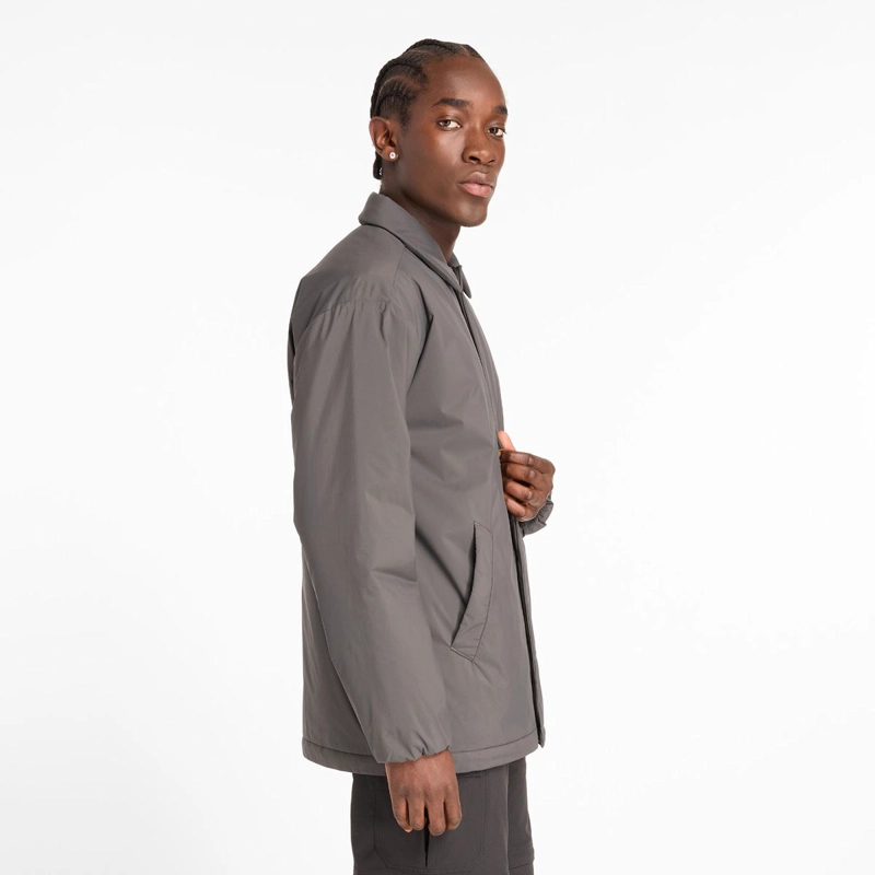 CHAQUETA LIFESTYLE HOMBRE NEW BALANCE COACHES JACKET GRIS - 7