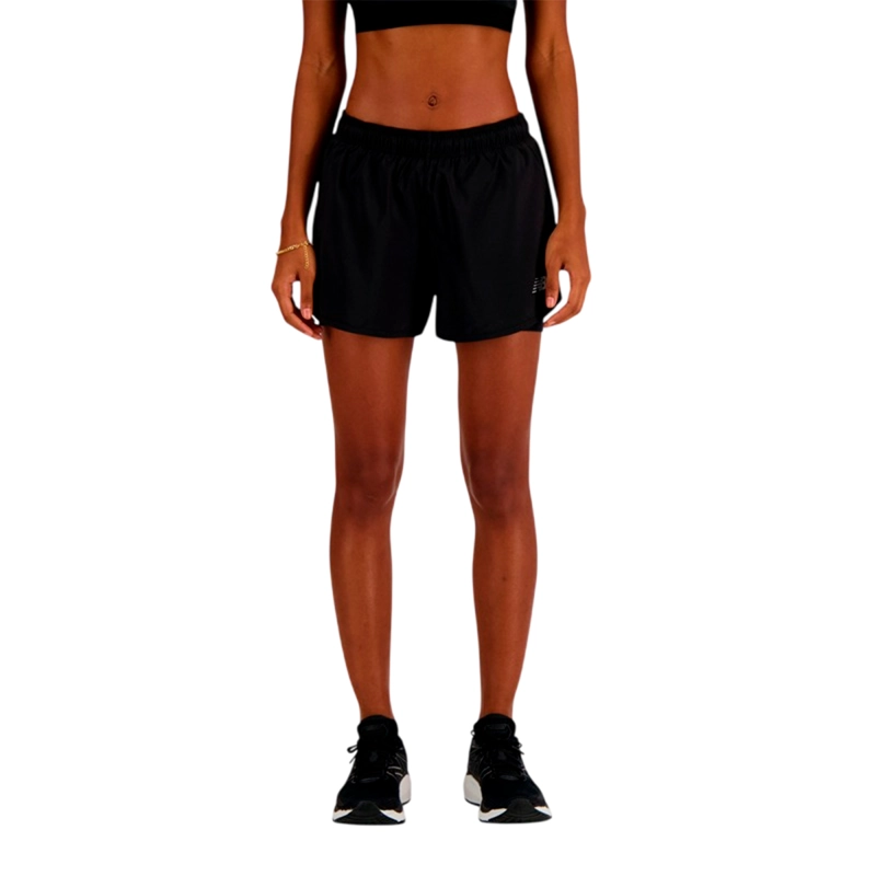 SHORT RUNNING MUJER NEW BALANCE SPORT ESSENTIALS 2EN 1 NEGRO - 1