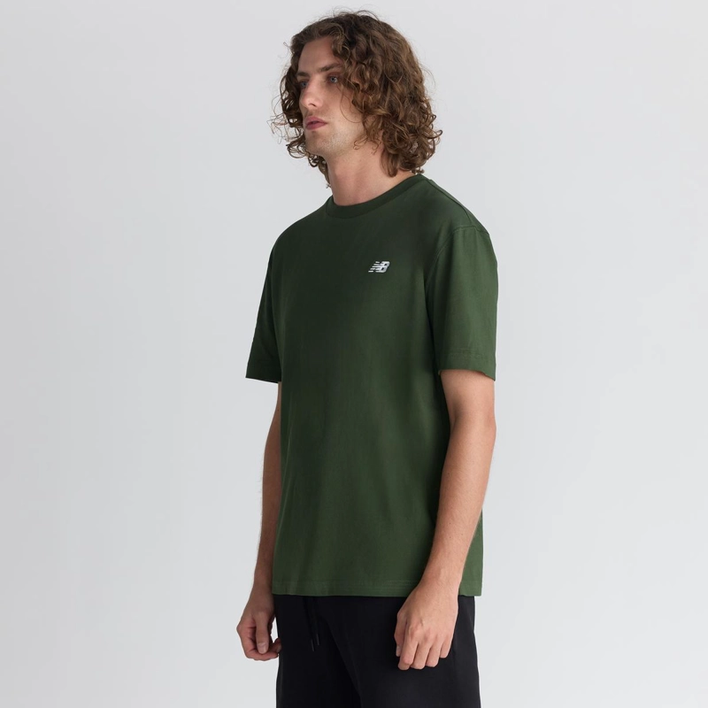 POLERA LIFESTYLE HOMBRE NEW BALANCE SPORT ESSENTIALS VERDE O - 3