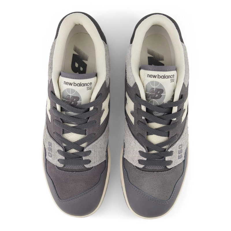 ZAPATILLAS URBANAS HOMBRE NEW BALANCE 550 GRIS - 3