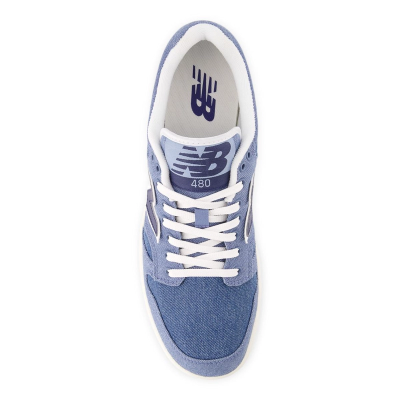 ZAPATILLAS URBANAS HOMBRE NEW BALANCE 480 AZUL CLARO - 3