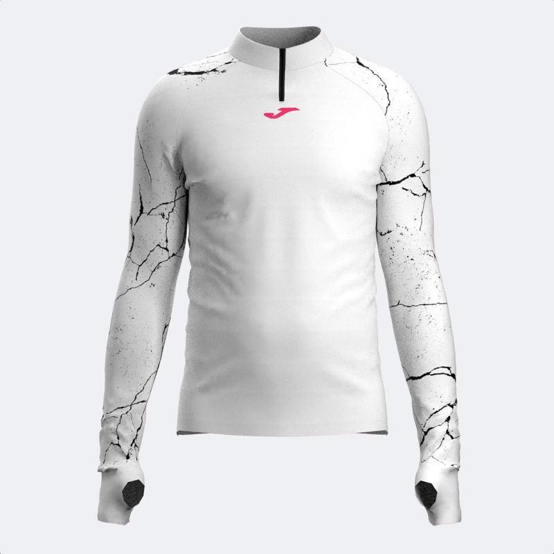 POLERON ENTRENAMIENTO HOMBRE JOMA R-NIGHT ANTRACITA BLANCA - 4