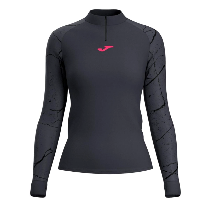 POLERON ENTRENAMIENTO MUJER JOMA R-NIGHT HELIUM NEGRO - 1