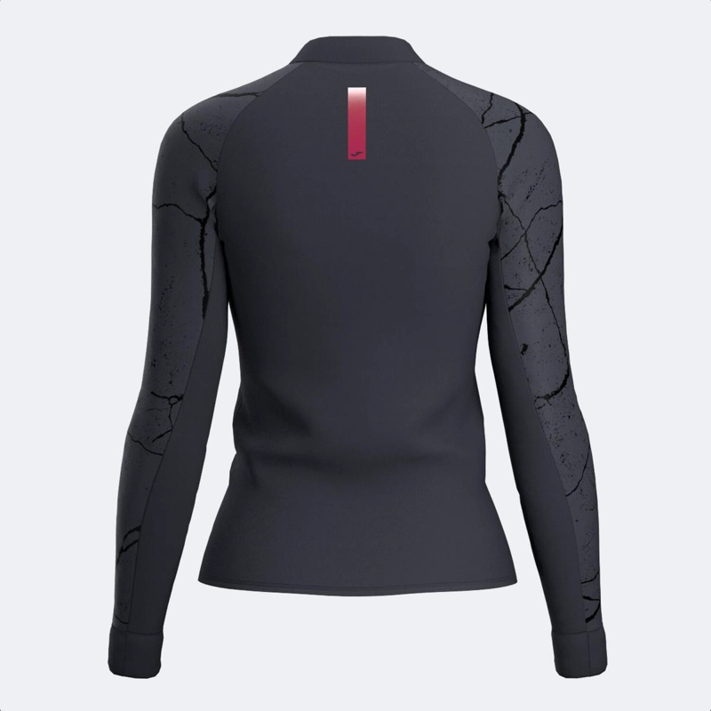 POLERON ENTRENAMIENTO MUJER JOMA R-NIGHT HELIUM NEGRO - 2