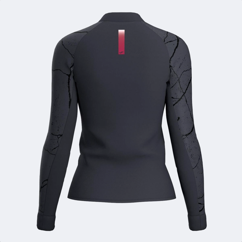 POLERON ENTRENAMIENTO MUJER JOMA R-NIGHT HELIUM NEGRO - 2