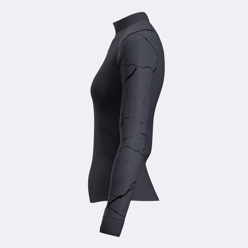 POLERON ENTRENAMIENTO MUJER JOMA R-NIGHT HELIUM NEGRO - 3