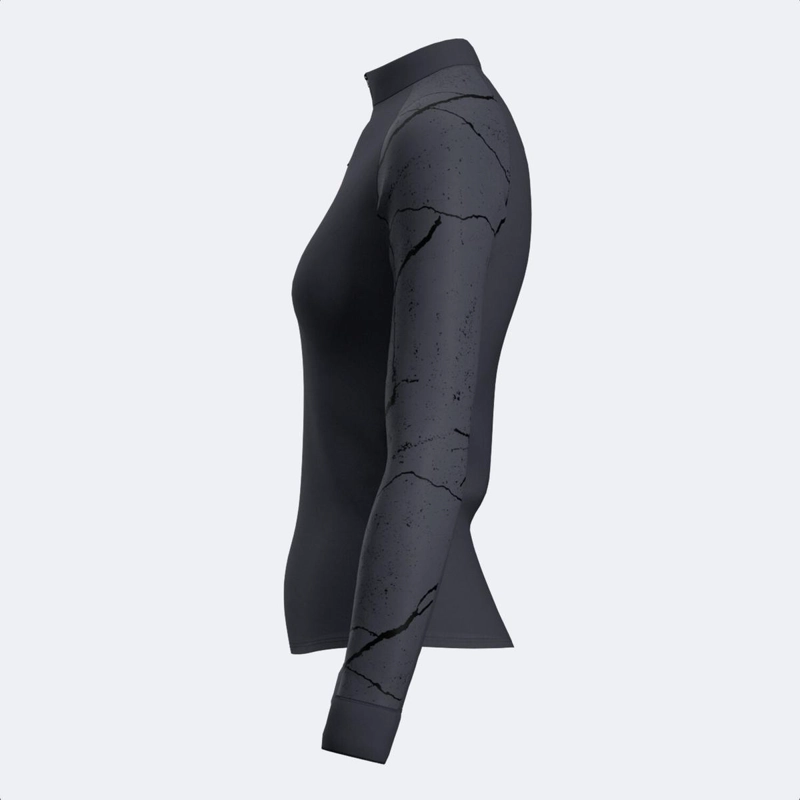 POLERON ENTRENAMIENTO MUJER JOMA R-NIGHT HELIUM NEGRO - 3