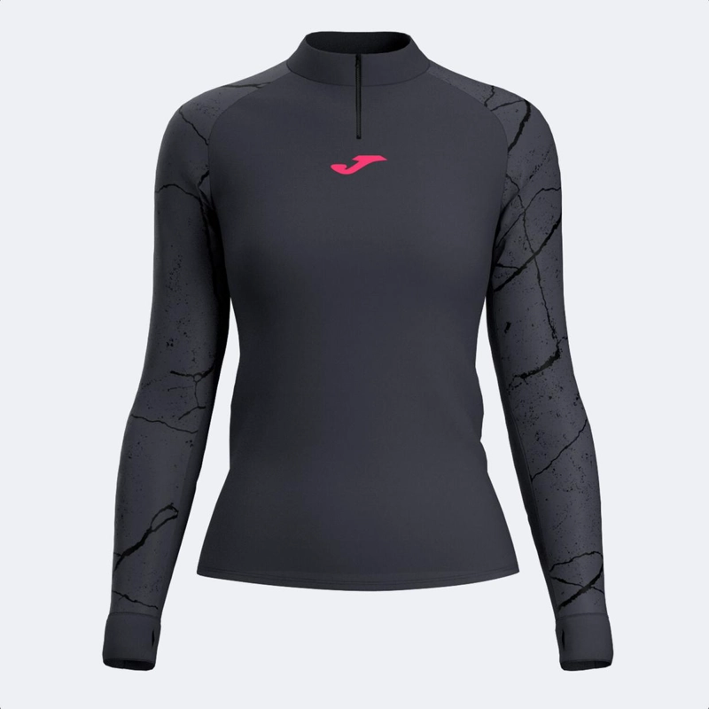 POLERON ENTRENAMIENTO MUJER JOMA R-NIGHT HELIUM NEGRO - 4