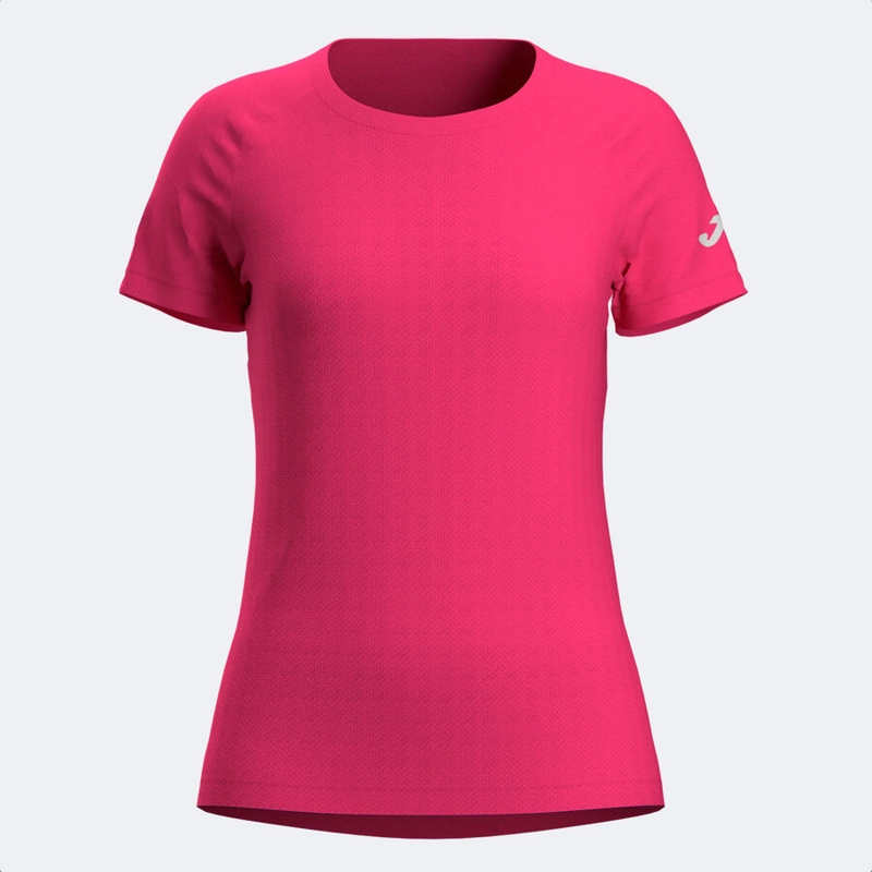 POLERA ENTRENAMIENTO MUJER JOMA R-TRAIL NATURE FUCSIA - 1