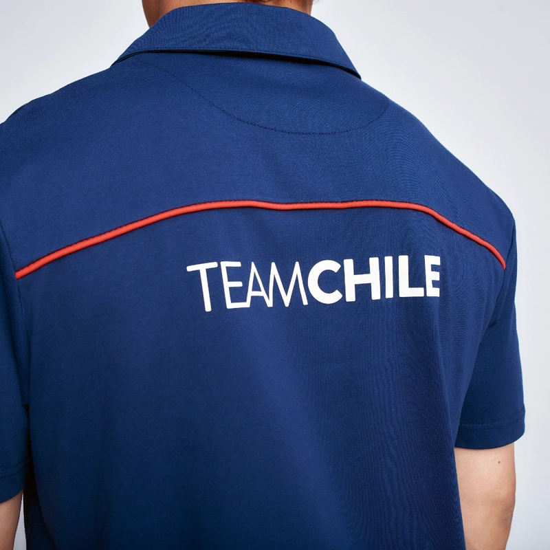 POLERA HOMBRE SPARTA TEAM CHILE AZUL - 3