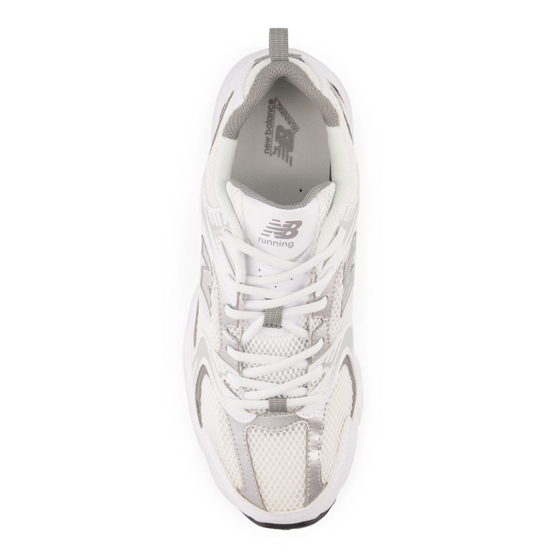 ZAPATILLAS URBANAS UNISEX NEW BALANCE 530 BLANCA/PLATA - 3