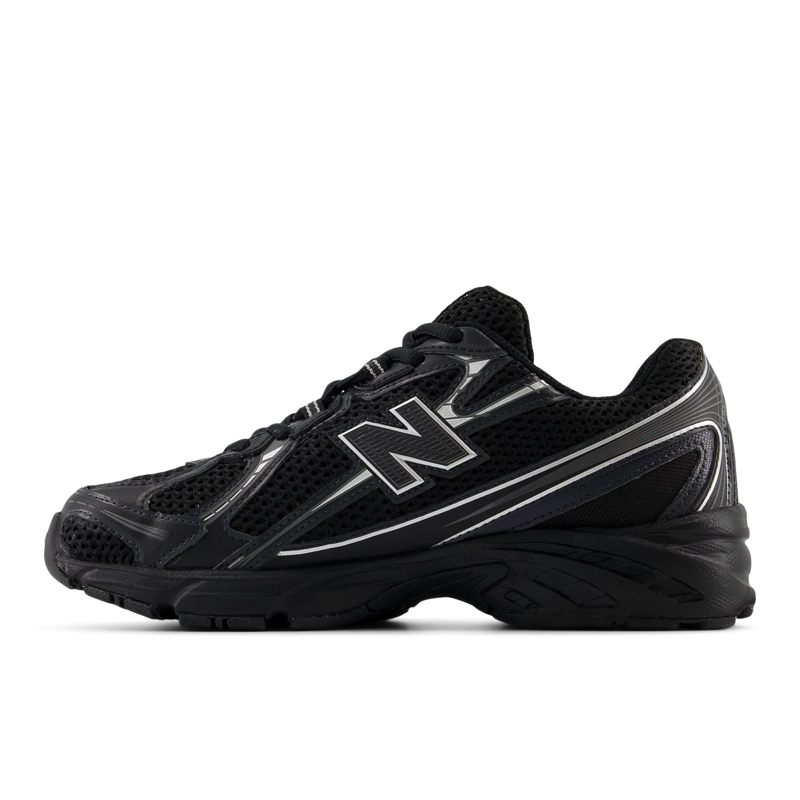 ZAPATILLAS URBANAS UNISEX NEW BALANCE 740 NEGRA/BLANCO - 2