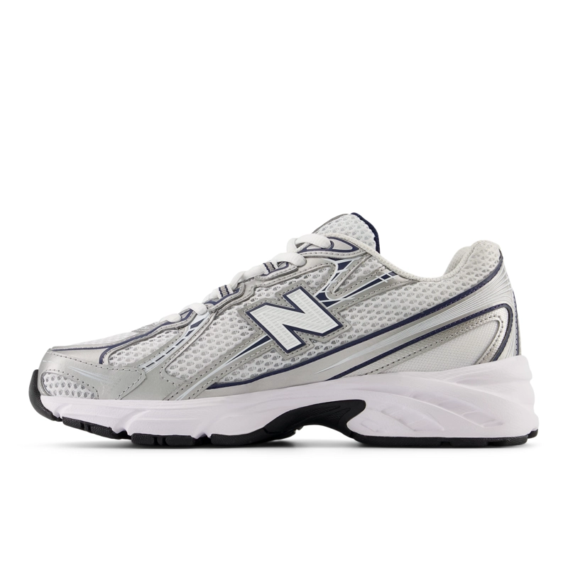 ZAPATILLAS URBANAS UNISEX NEW BALANCE 740 BLANCA/GRIS - 2