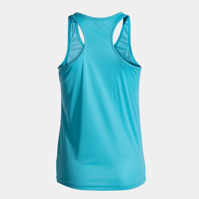 POLERA SIN MANGAS ENTRENAMIENTO MUJER JOMA SIENA II TURQUESA - 2