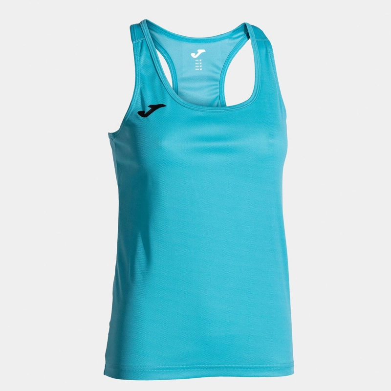POLERA SIN MANGAS ENTRENAMIENTO MUJER JOMA SIENA II TURQUESA - 4
