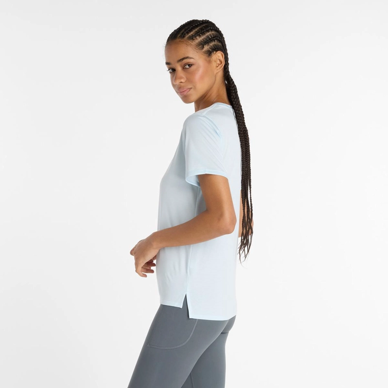 POLERA RUNNING MUJER NEW BALANCE SPORT ESSENTIALS CALIPSO - 3