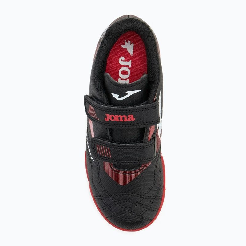ZAPATILLAS BABY FUTBOL NIÑOS JOMA PROPULSION JR 25 TF NEGRA - 2