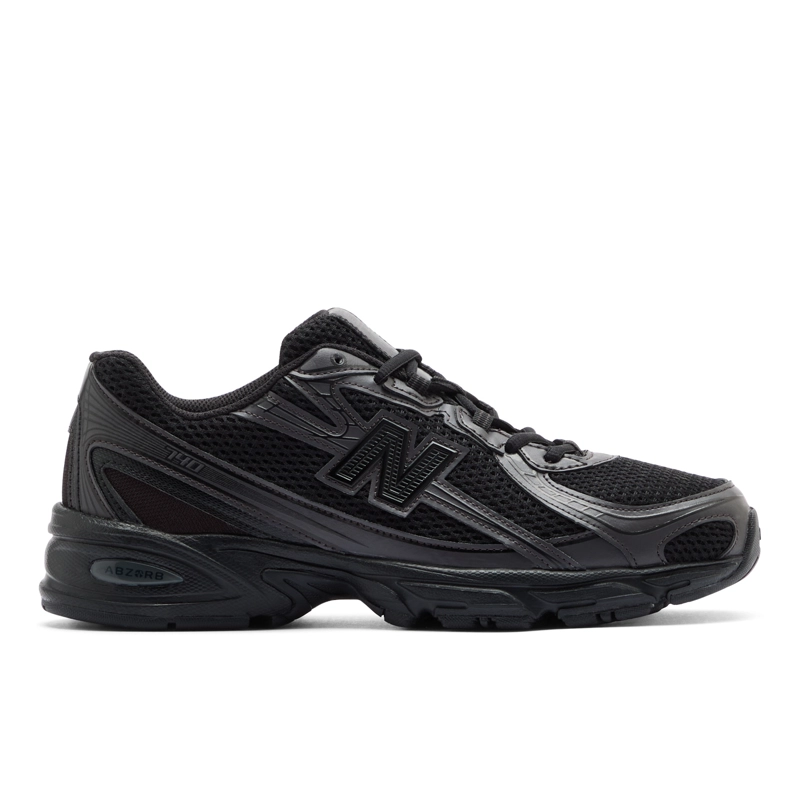 ZAPATILLAS URBANAS UNISEX NEW BALANCE 740 NEGRO - 1