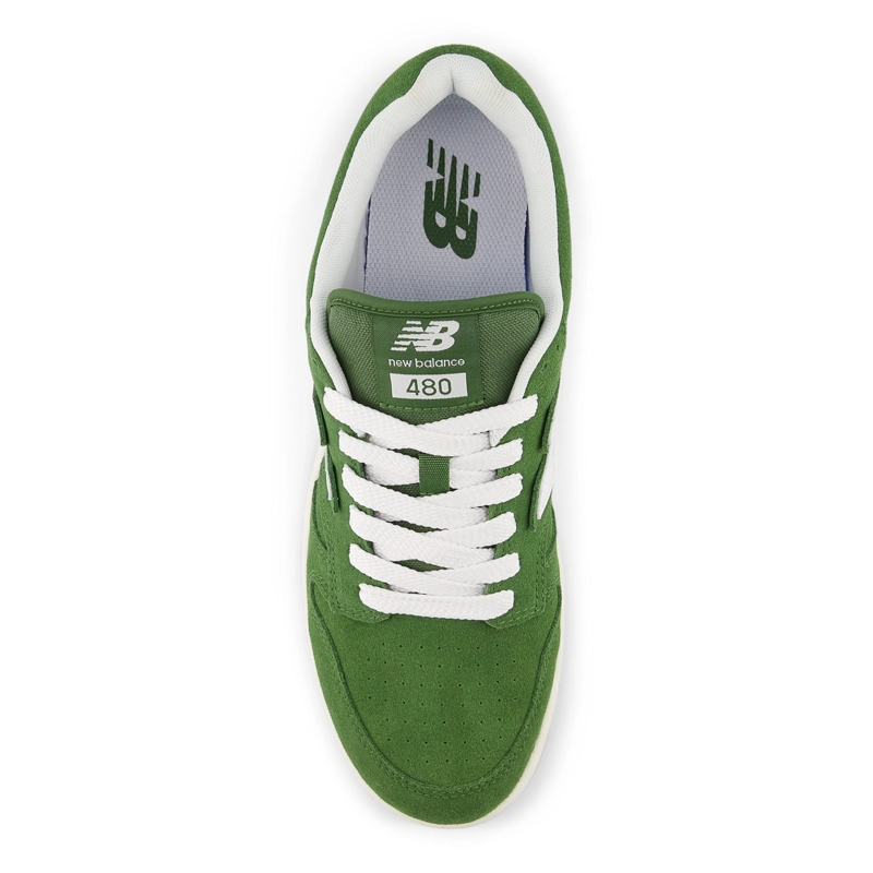 ZAPATILLAS URBANAS HOMBRE NEW BALANCE 480 VERDE/BLANCO - 4