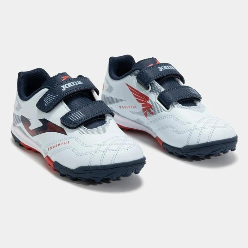 ZAPATILLAS FUTBOL NIÑOS JOMA POWERFUL 25 TF BLANCA - 2