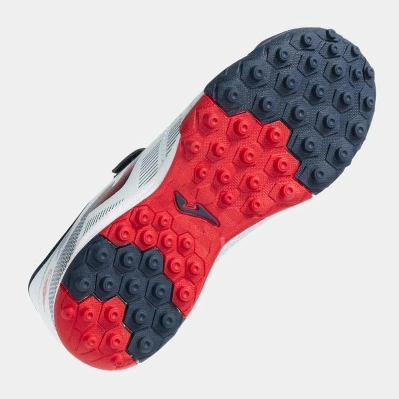 ZAPATILLAS FUTBOL NIÑOS JOMA POWERFUL 25 TF BLANCA - 6