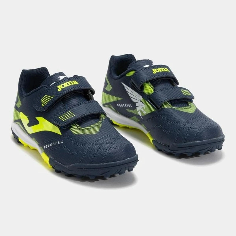 ZAPATILLAS FUTBOL NIÑOS JOMA POWERFUL 25 TF AZUL - 5