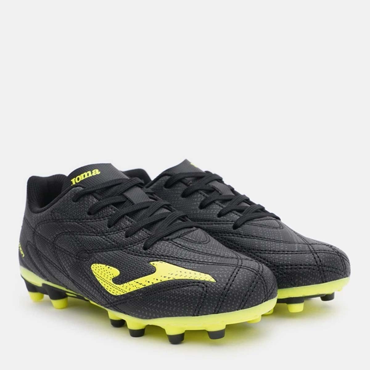 ZAPATILLAS FUTBOL NIÑOS JOMA EVOLUTION 2502 FG NEGRA - 3