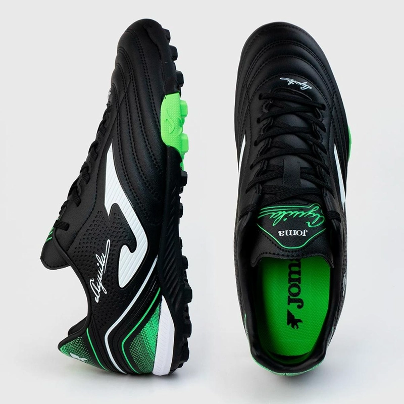 ZAPATOS BABY FUTBOL HOMBRE JOMA AGUILA TURF NEGRA - 2