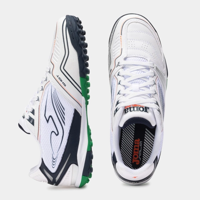 ZAPATILLAS BABY FUTBOL HOMBRE JOMA DRIBLING TURF BLANCA - 4