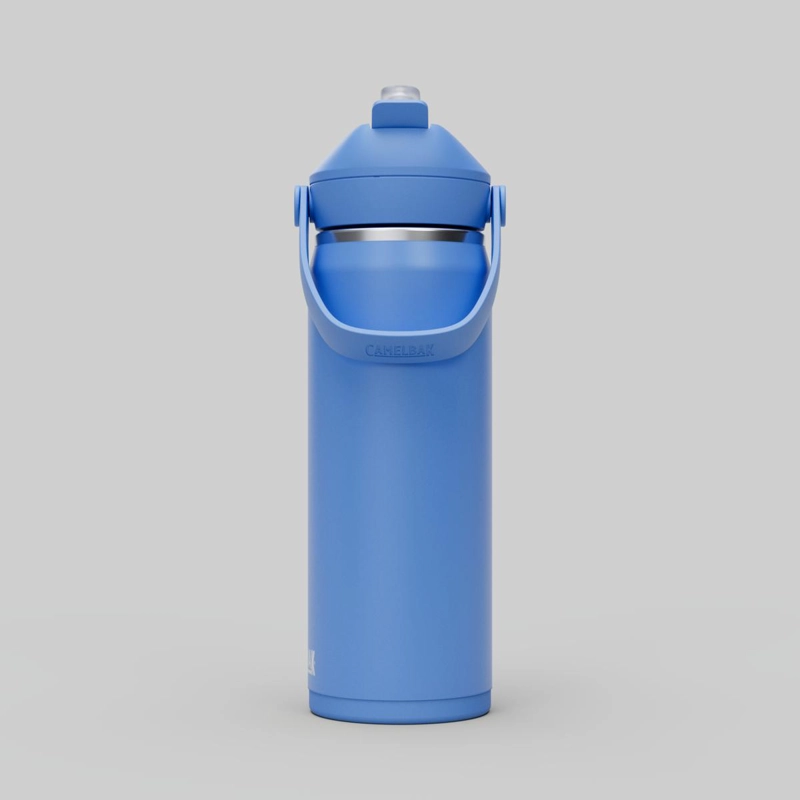 BOTELLA CAMELBAK STRAW 600 ML ACERO INOXIDABLE CELESTE - 3