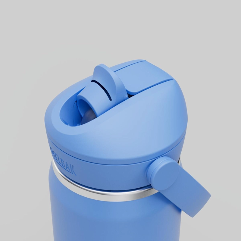 BOTELLA CAMELBAK STRAW 600 ML ACERO INOXIDABLE CELESTE - 5