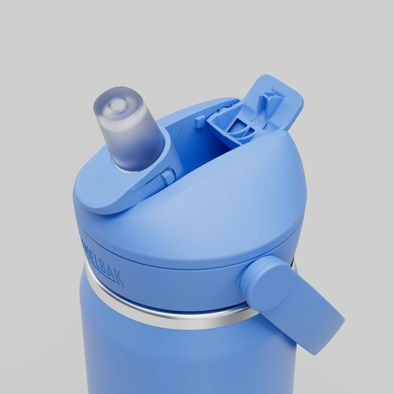 BOTELLA CAMELBAK STRAW 600 ML ACERO INOXIDABLE CELESTE - 7
