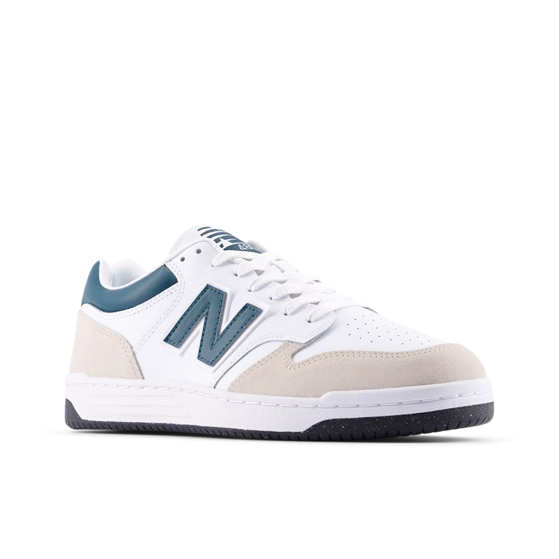 ZAPATILLAS URBANAS UNISEX NEW BALANCE 480 BLANCA/AZUL - 4