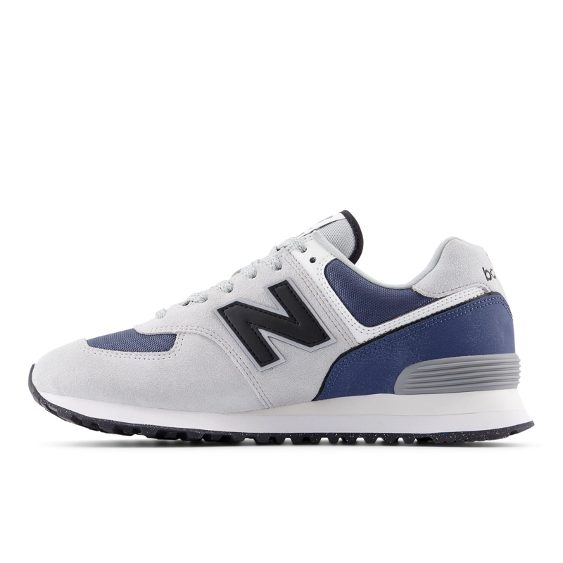 ZAPATILLAS URBANAS UNISEX NEW BALANCE 574 BLANCA/AZUL - 2