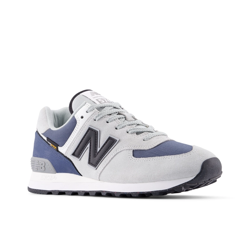 ZAPATILLAS URBANAS UNISEX NEW BALANCE 574 BLANCA/AZUL - 4