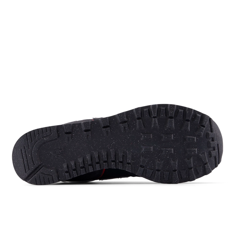 ZAPATILLAS URBANAS UNISEX NEW BALANCE 574 NEGRO/ROJO - 5