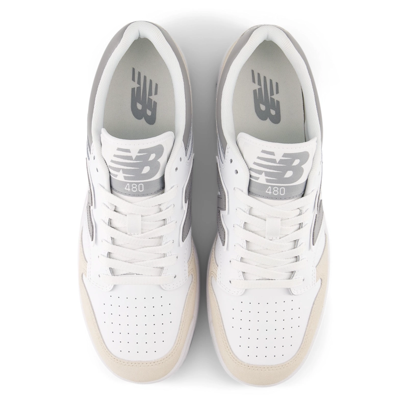 ZAPATILLAS URBANAS UNISEX NEW BALANCE 480 BLANCA/BEIGE - 3