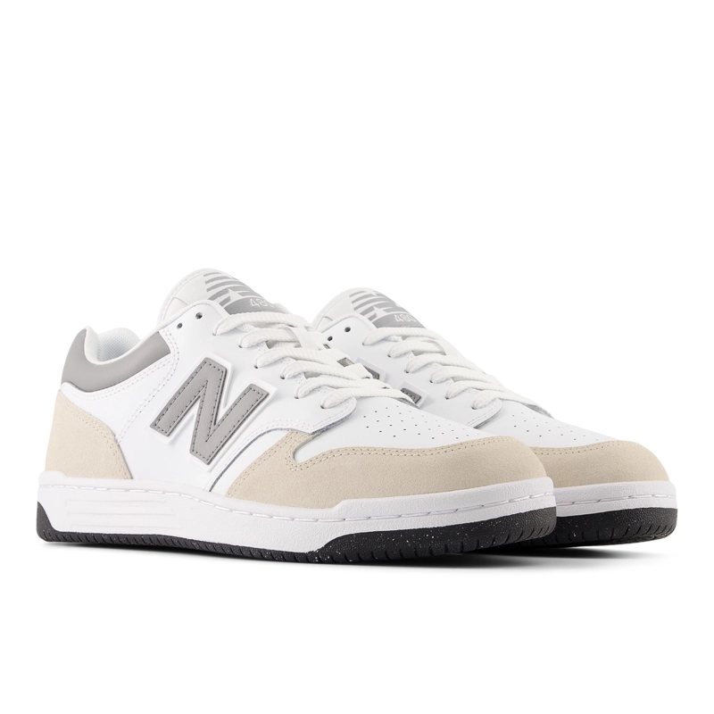 ZAPATILLAS URBANAS UNISEX NEW BALANCE 480 BLANCA/BEIGE - 4